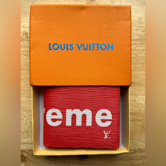 Louis Vuitton Other - Louis Vuitton Red and White Wallet